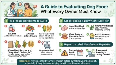Dog food brands to avoid warning signs on ingredient label