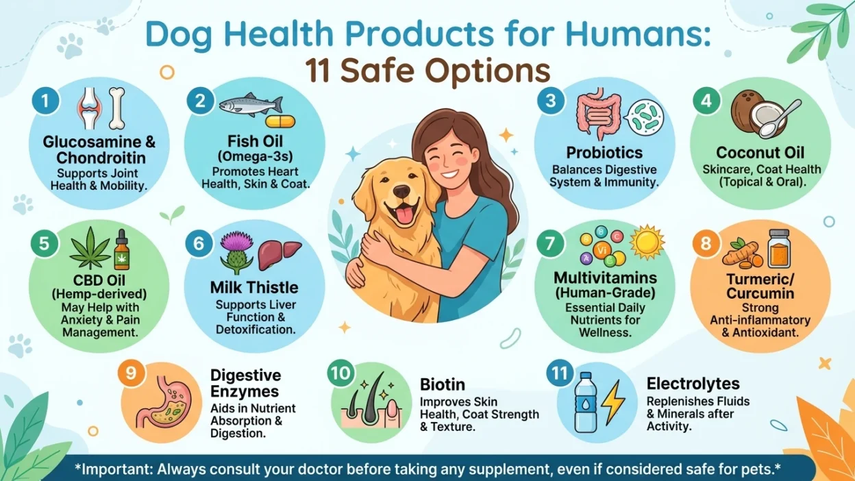 Dog health products for humans safe medicine cabinet items