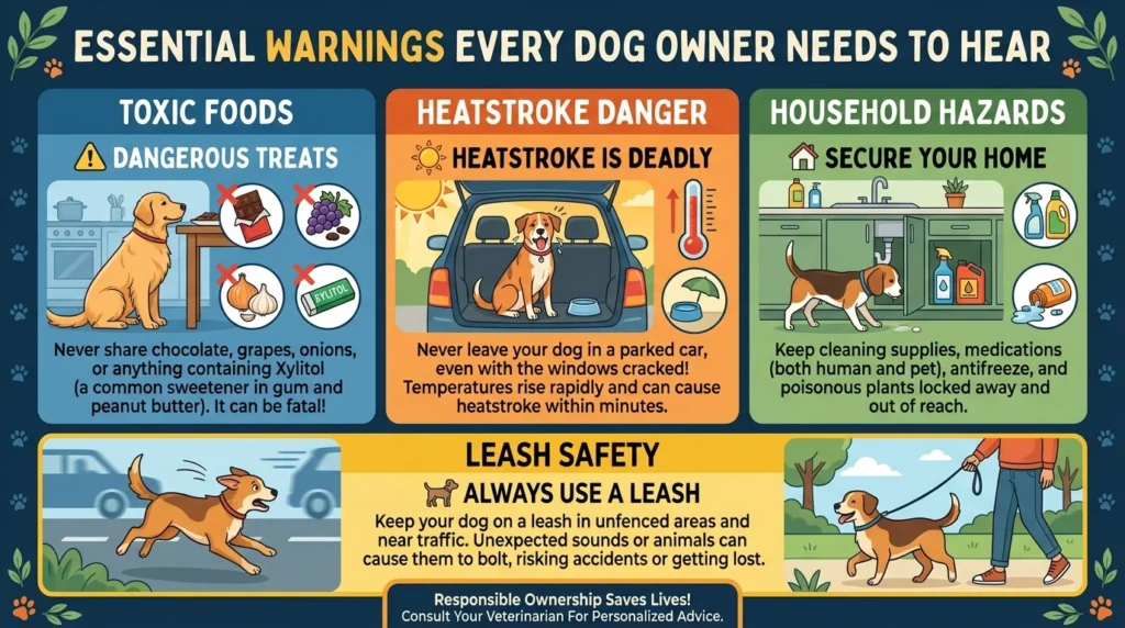 Warnings Every Dog Owner Needs to Hear