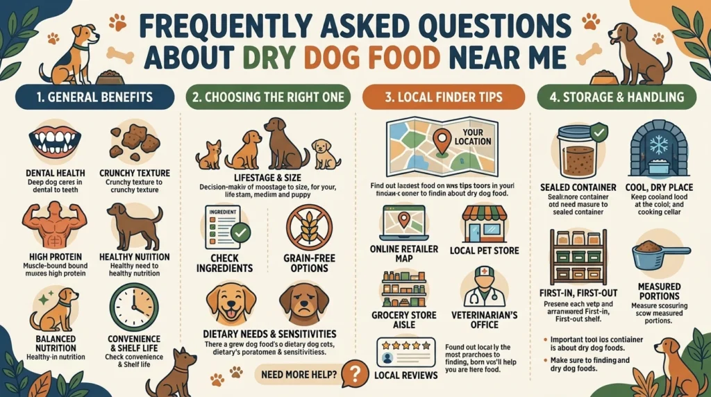 Frequently Asked Questions About Dry Dog Food Near Me