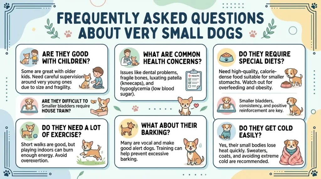 Frequently Asked Questions About Very Small Dogs