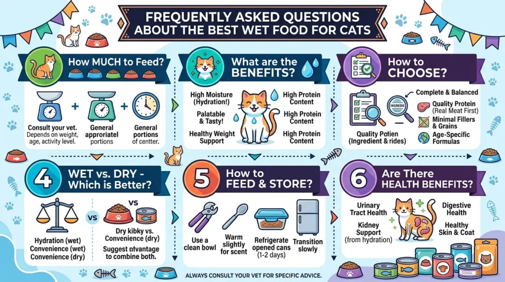 Frequently Asked Questions About the Best Wet Food for Cats