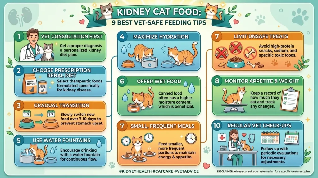 kidney cat food for senior cat with kidney disease