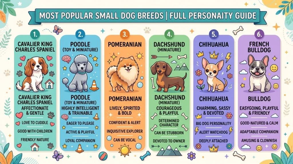 Most Popular Small Dog Breeds: Full Personality Guide