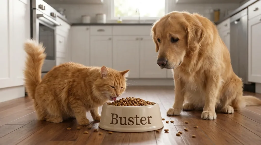 How to Stop a Cat Eating Dog Food: 7 Simple Steps