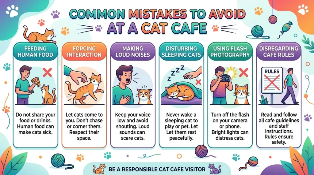 Common Mistakes to Avoid at a Cat Cafe