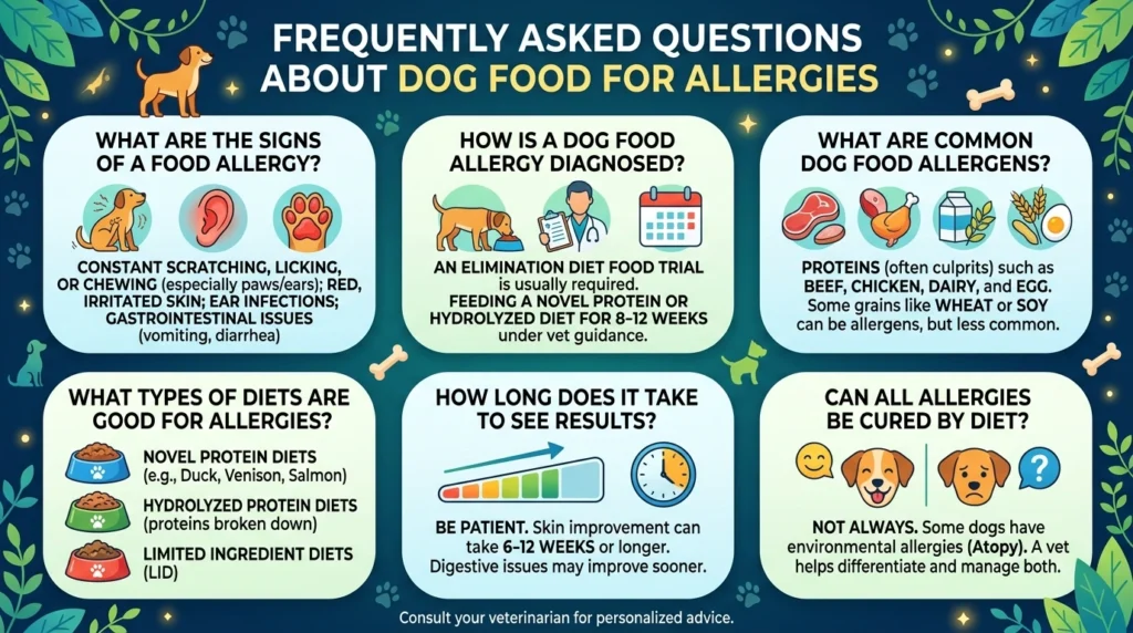 Frequently Asked Questions About Dog Food for Allergies