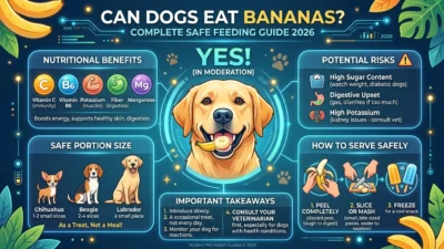 Can Dogs Eat Bananas? Complete Safe Feeding Guide 2026