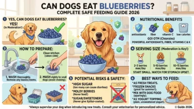 Blueberries are one of the healthiest natural treats you can share with your dog packed with antioxidants, vitamins, and fiber in a perfectly bite-sized package.