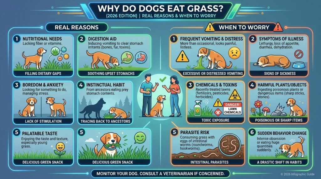 Grass eating is one of the most common and least understood dog behaviors affecting approximately 79% of dogs at some point in their lives.