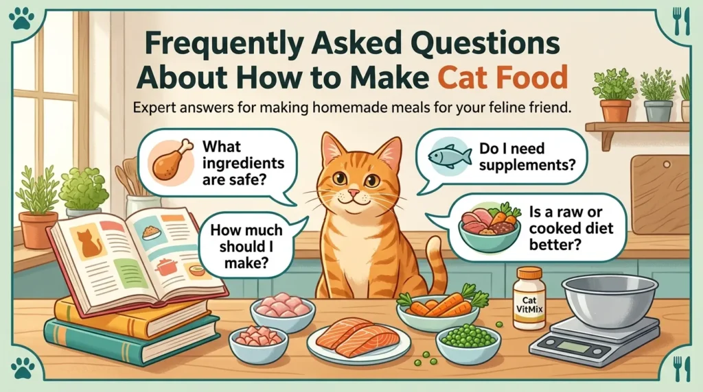 Frequently Asked Questions About How to Make Cat Food