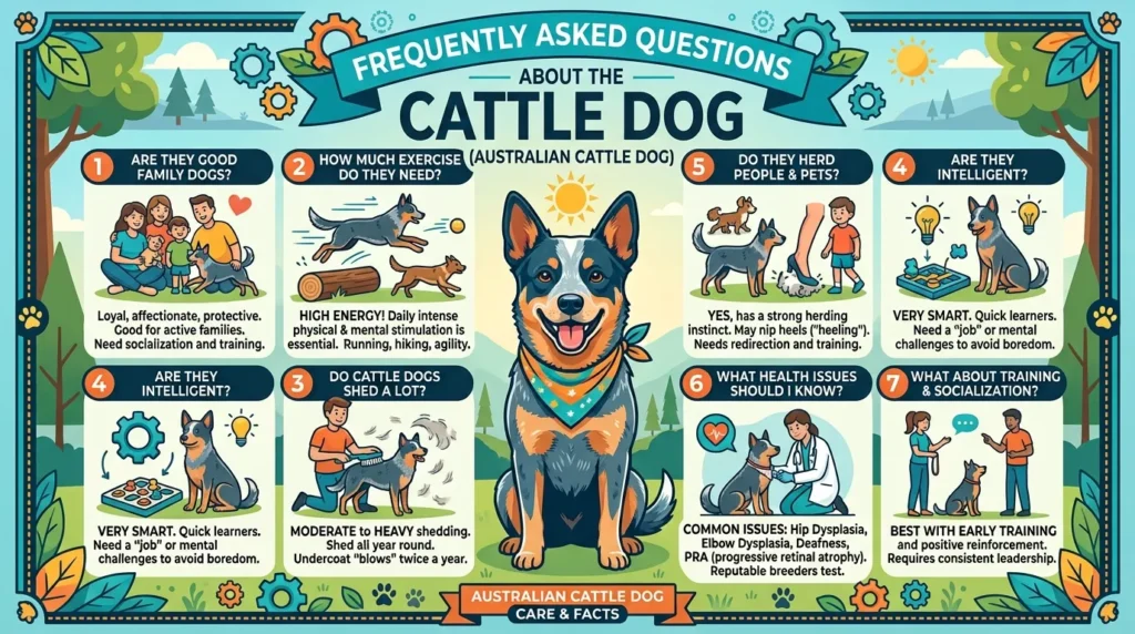 Frequently Asked Questions About the Cattle Dog