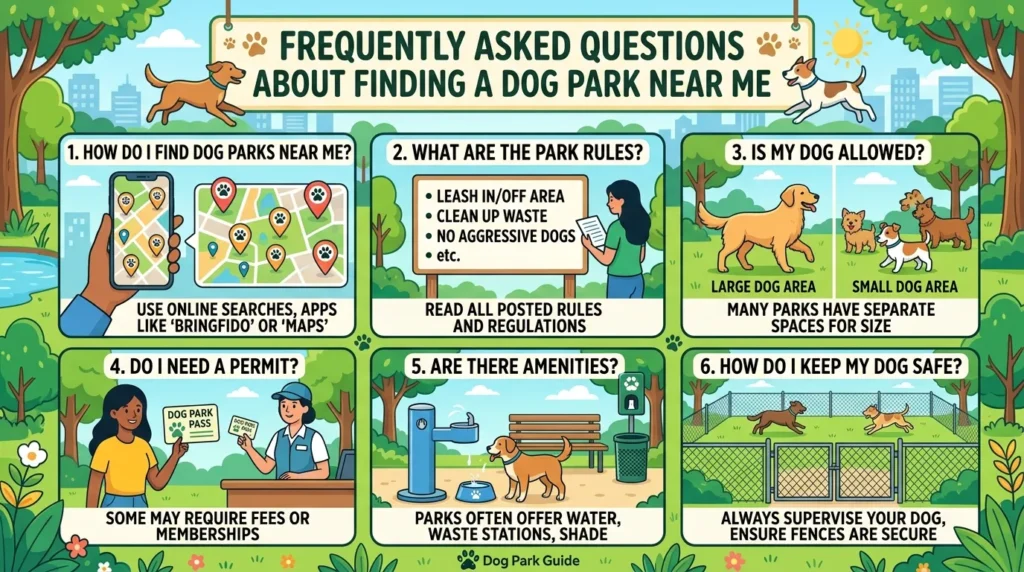 Frequently Asked Questions About Finding a Dog Park Near Me