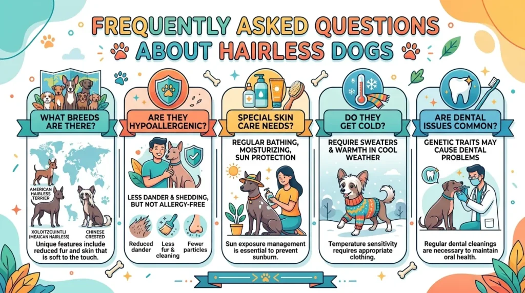 Frequently Asked Questions About Hairless Dogs
