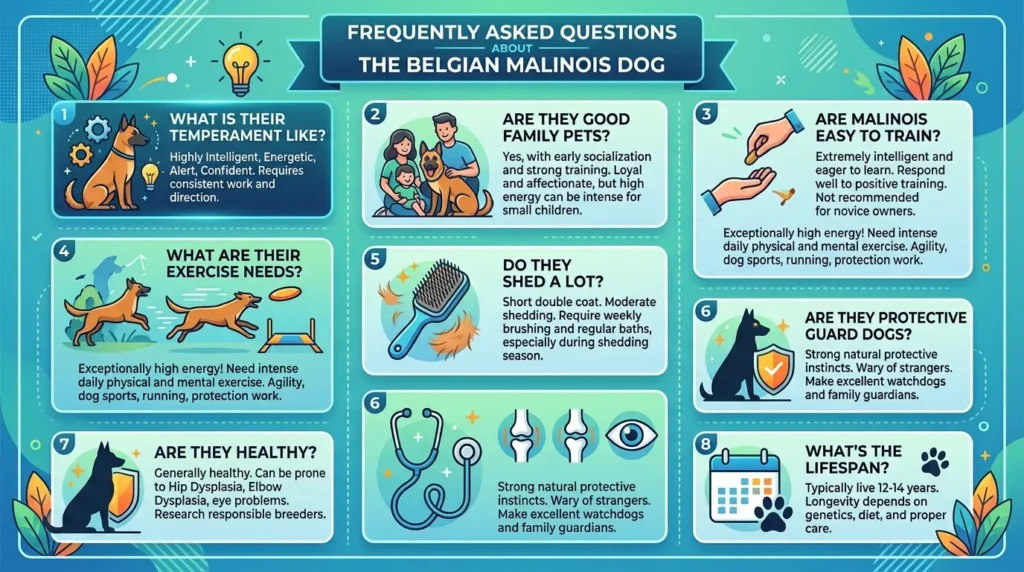 Frequently Asked Questions About the Malinois Dog