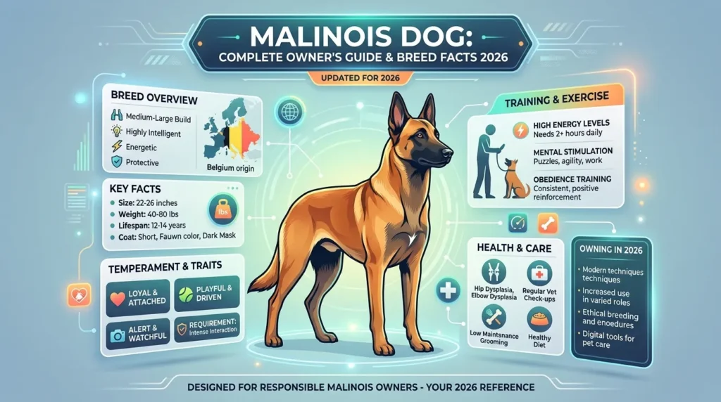 Malinois Dog: Complete Owner's Guide & Breed Facts 2026