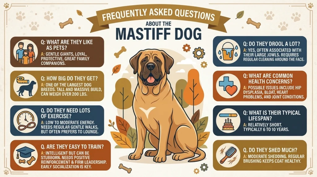 Frequently Asked Questions About the Mastiff Dog