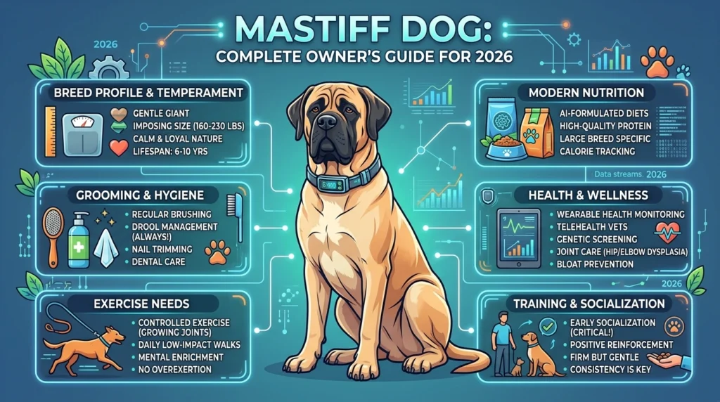 Mastiff Dog: Complete Owner's Guide for 2026