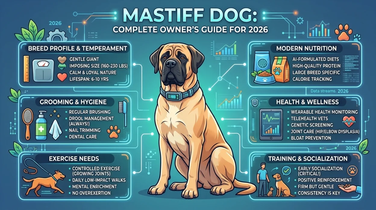 Mastiff Dog: Complete Owner's Guide for 2026