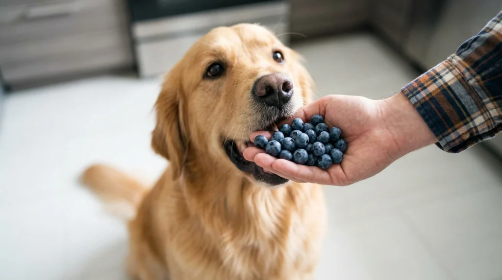 Common Mistakes When Feeding Blueberries to Dogs