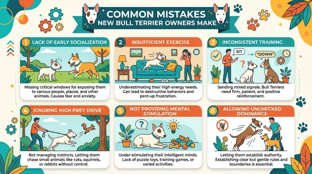 Common Mistakes New Bull Terrier Owners Make