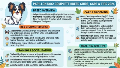 Papillon Dog: Complete Breed Guide, Care & Tips 2026