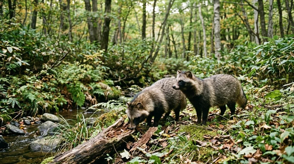 Raccoon Dog Habitat, Range, and Behavior