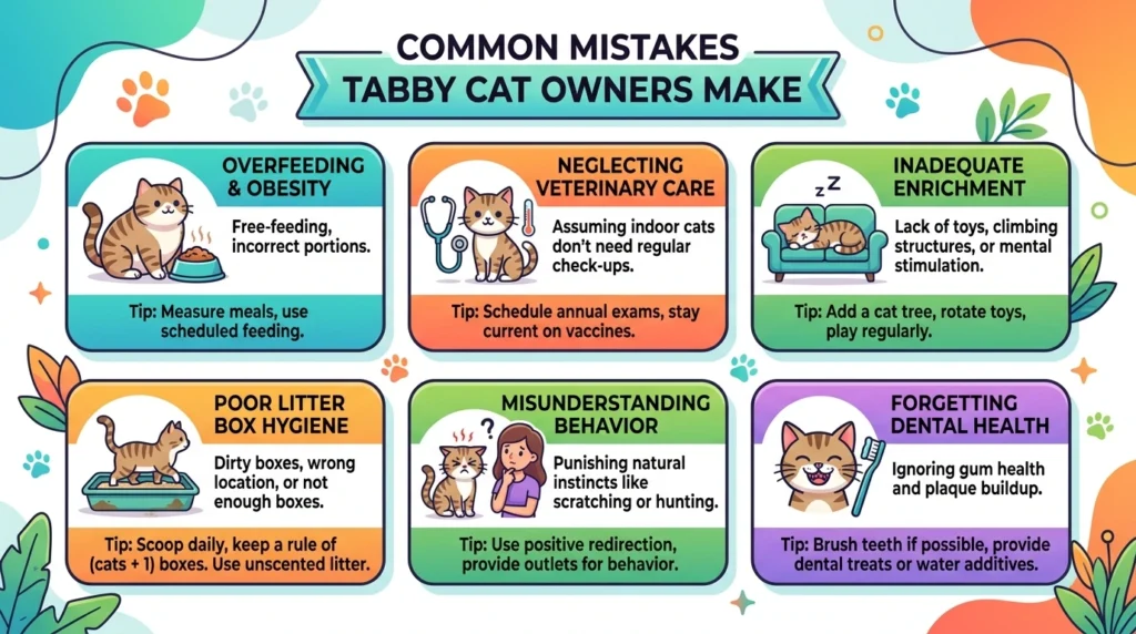 Common Mistakes Tabby Cat Owners Make