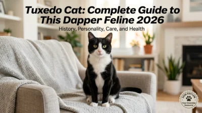 The tuxedo cat's distinctive black-and-white markings give it a permanently formal appearance earning it a reputation as the most dapper cat in the feline world.
