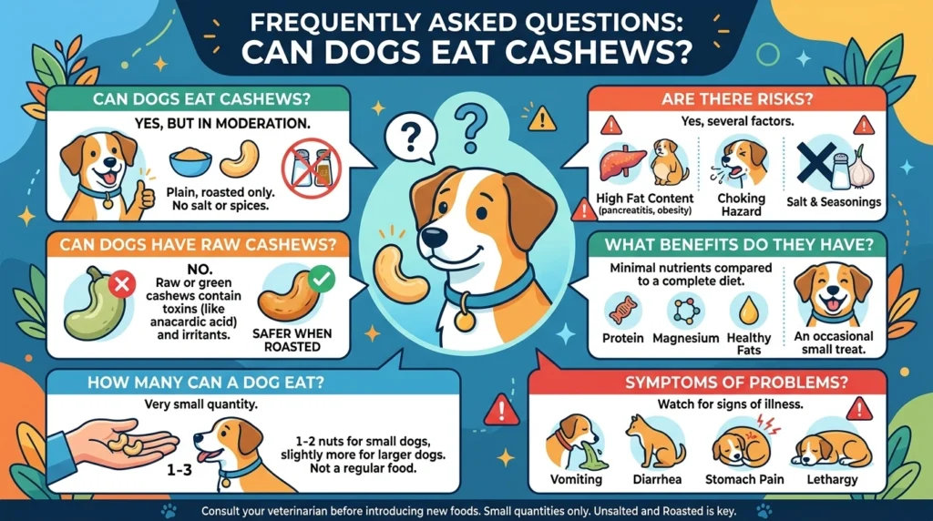 Frequently Asked Questions: Can Dogs Eat Cashews?