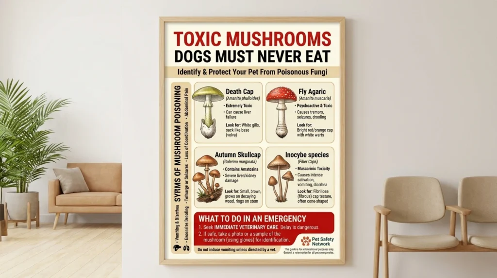 Toxic Mushrooms That Dogs Must Never Eat