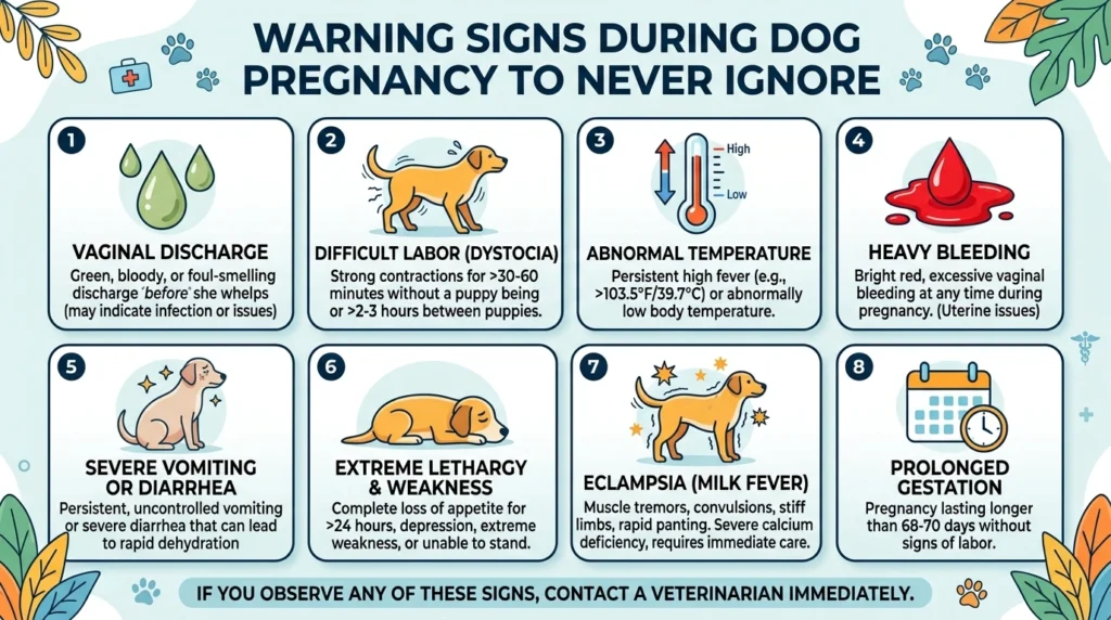 Warning Signs During Dog Pregnancy to Never Ignore